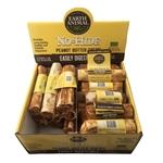 Earth Animal No Hide Chews Peanut Butter Counter Display 27 Piece - Pet Totality