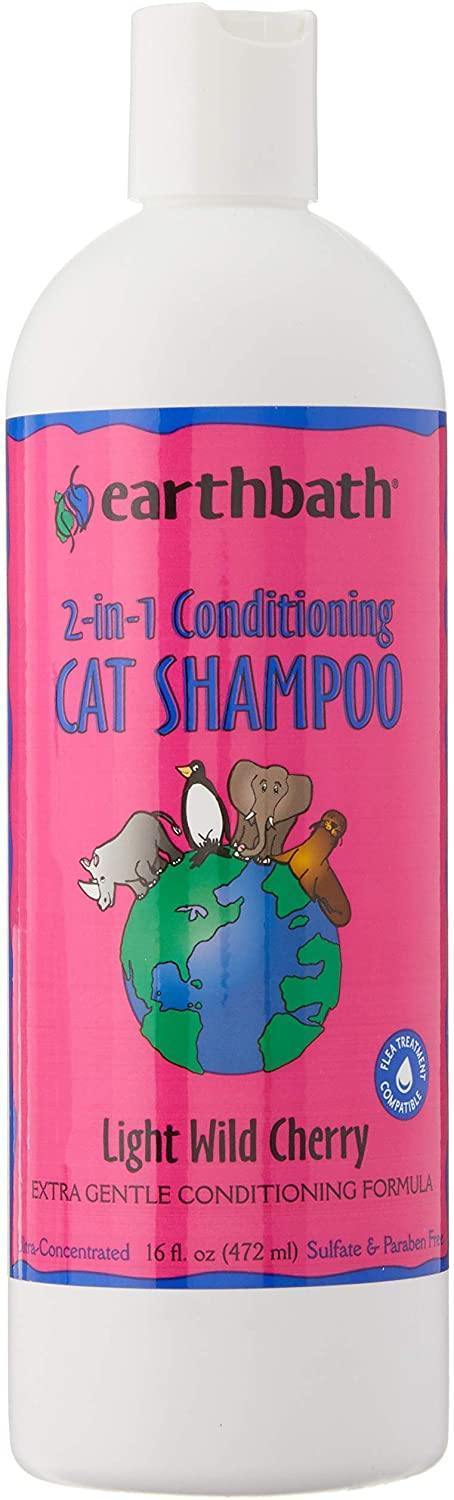 Earthbath Cat Shampoo & Conditioner In One 16Oz