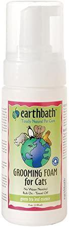 Earthbath Green Tea Cat Foam 4Oz - Pet Totality