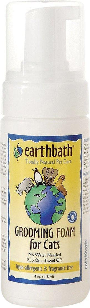 Earthbath Hypo Allergenic Cat Foam 4Oz - Pet Totality