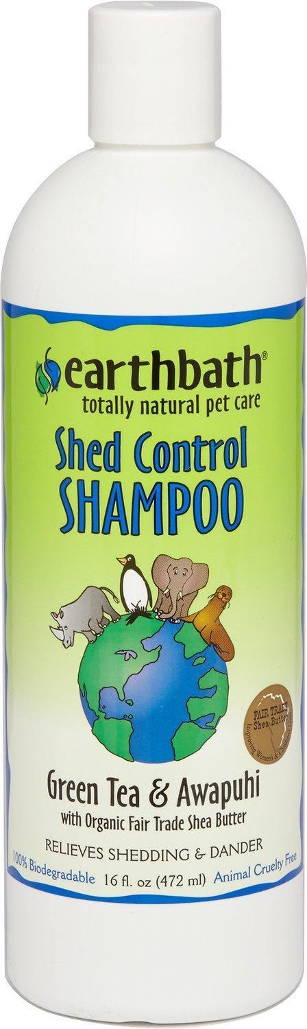 Earthbath Shed Control Shampoo With Green Tea & Awapuhi 16Oz