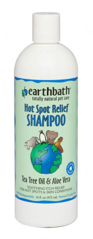Earthbath Tea Tree & Aloe Shampoo 16Oz - Pet Totality