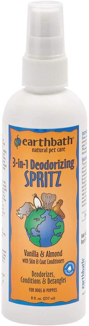 Earthbath Vanilla & Almond Spritz 8Oz - Pet Totality