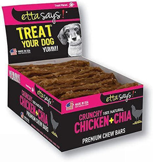 Etta Says, Crunchy Premium Chicken Chews, 12Ct - Pet Totality