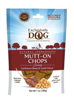 Exclusive Treat Grain /Free Mutt-On Chops 8Oz - Pet Totality