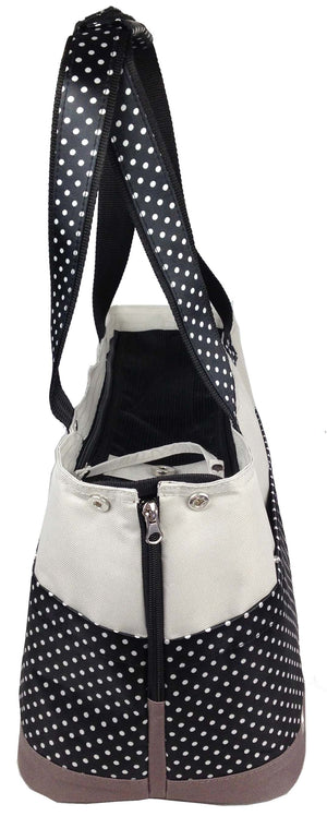 Fashion Tote Spotted Pet Carrier - Pet Totality