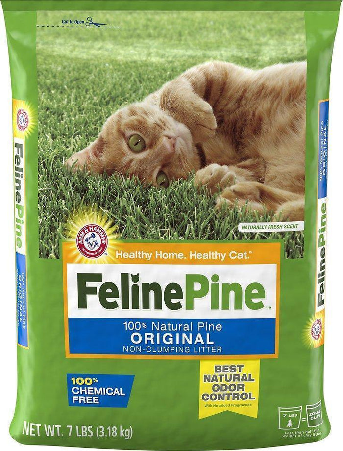 Feline Pine Original Cat Litter 7 Lb Bag