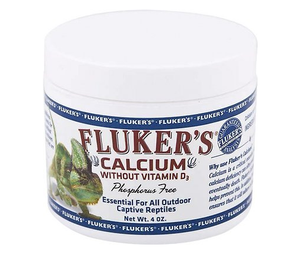 Fluker'S Calcium Without Vitamin D-3 4Oz - Pet Totality