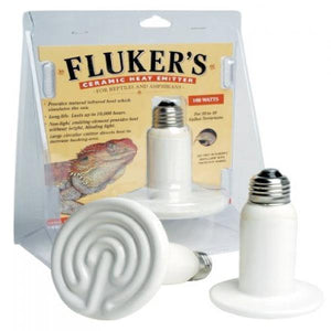 Flukers Ceramic Heat Emitter 100 Watt - Pet Totality