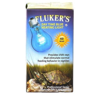 Flukers Day Time Blue Heating Light 40 Watt - Pet Totality