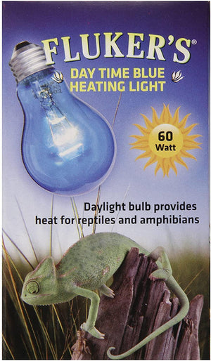 Flukers Day Time Blue Heating Light 60 Watt - Pet Totality