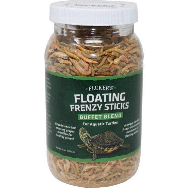 Flukers Floating Frenzy Sticks Buffet Blend For Aquatic Turtles 11.5Oz