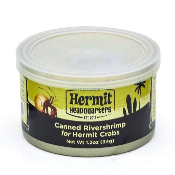 Flukers Hermit Crab Canned River Shrimp 1.2Oz