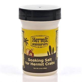 Flukers Hermit Crab Soaking Salt For 2.4Oz