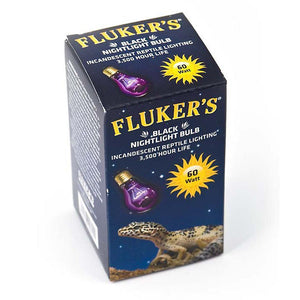 Flukers Repta-Sun Incandescent Reptile Black Light Bulb 60 Watt - Pet Totality