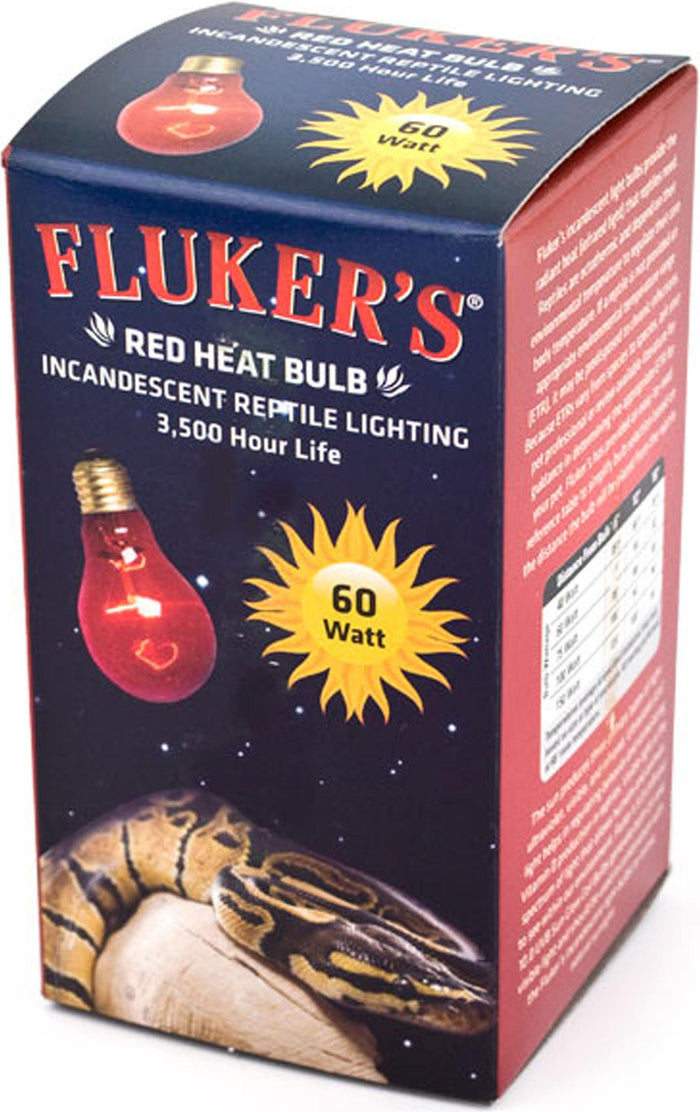 Flukers Repta-Sun Incandescent Reptile Red Light Bulb 60 Watt