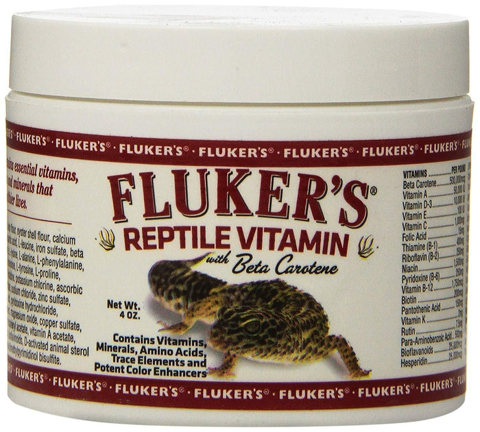 Fluker'S Repta-Vitamin With Beta Carotene 4Oz