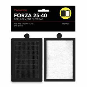 Forza 25-40 Replacement Filter Inserts With Premium Activated Carbon - Pet Totality
