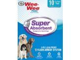 Four Paws Super Absorbent Wee Wee Pads 10Ct