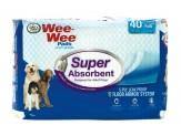 Four Paws Super Absorbent Wee Wee Pads 40Ct