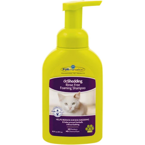 Furminator Deshedding Rinse Free Foaming Cat Shampoo 8.5Oz - Pet Totality