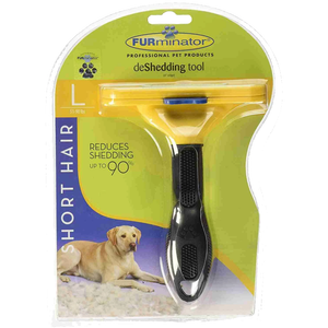 Furminator Short Hair Deshedding Tool For Dogs Large - Pet Totality