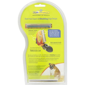 Furminator Short Hair Deshedding Tool For Dogs Medium - Pet Totality