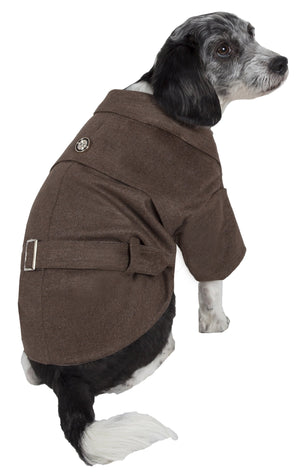 Galore Back-Buckled Fashion Wool Pet Coat - Pet Totality