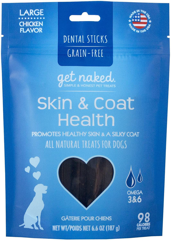 Get Naked Dog Grain-Free Skin And Coat Large 6.6 Oz.