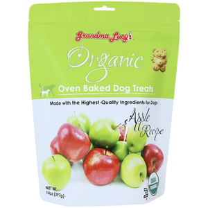 Grandma Lucys Dog Organic  Baked  Apple Treat  14 Oz.. - Pet Totality