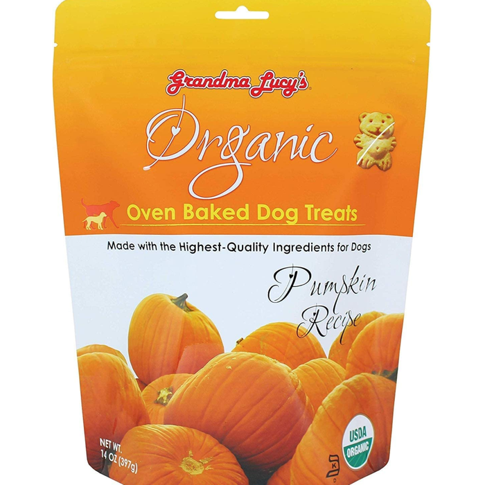 Grandma Lucys Dog Organic  Baked  Pumpkin  Treat  14 Oz..