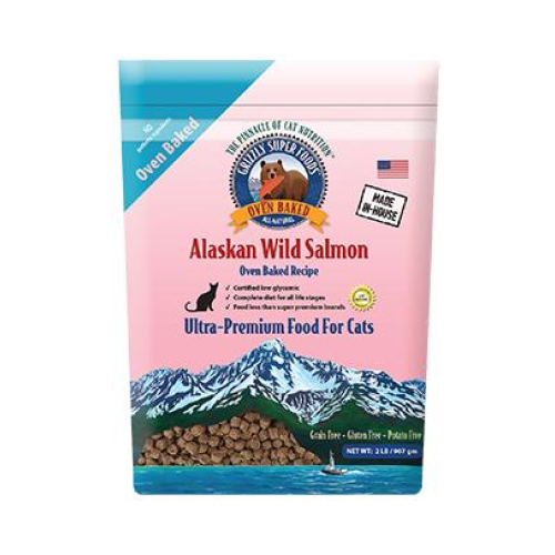 Grizzly Cat Oven Baked Grain Free Salmon 1Lb