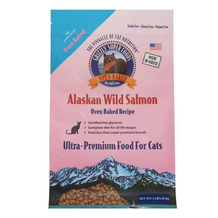 Grizzly Cat Oven Baked Grain Free Salmon 3Lb