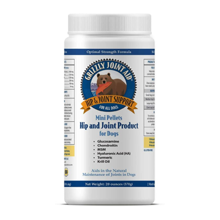 Grizzly Dog Cat Pcr Joint Aid Pellet 10Oz