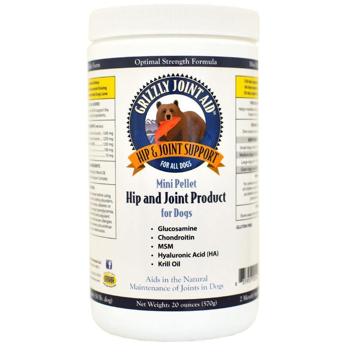 Grizzly Dog Joint Aid Pellet 10Oz