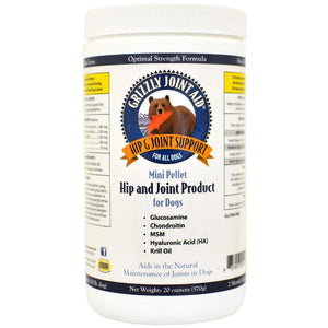 Grizzly Dog Joint Aid Pellet 20Oz - Pet Totality