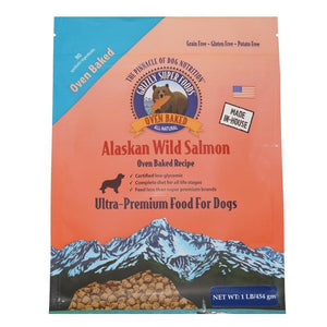 Grizzly Dog Oven Baked Grain Free Salmon 1Lb - Pet Totality