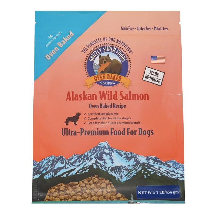 Grizzly Dog Oven Baked Grain Free Salmon 1Lb