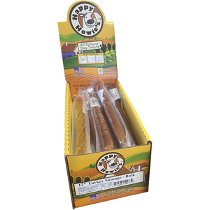 Happy Howie Dog Lamb Sausage 12" Iw 18 Pack - Pet Totality