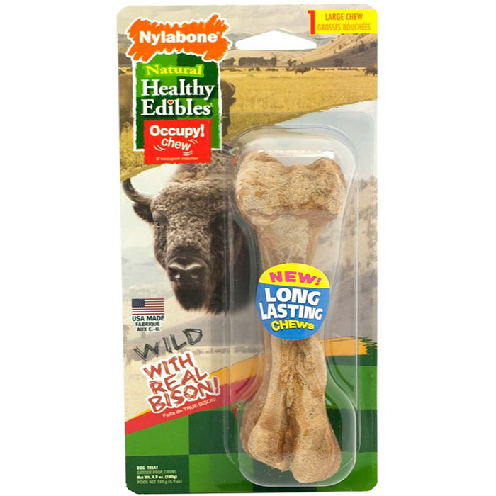 Healthy Edibles Wild Bison Bone Large