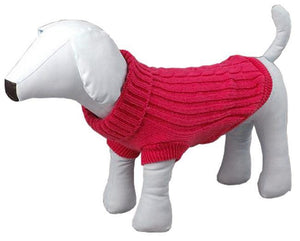 Heavy Cotton Rib-Collared Pet Sweater - Pet Totality
