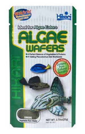 Hikari Algae Wafers Rapidly Sinking Wafer Fish Food 20Gm - Pet Totality
