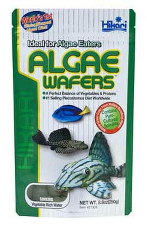 Hikari Algae Wafers Rapidly Sinking Wafer Fish Food 250Gm - Pet Totality