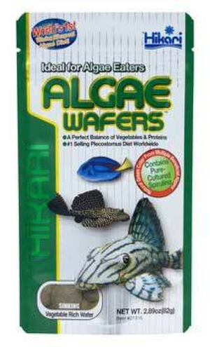 Hikari Algae Wafers Rapidly Sinking Wafer Fish Food 82Gm - Pet Totality