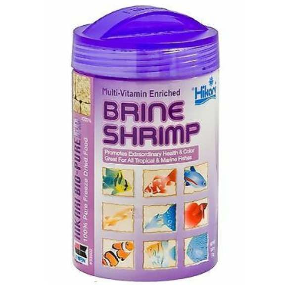 Hikari Bio-Pure Freeze Dried Brine Shrimp Fish Food .43Oz