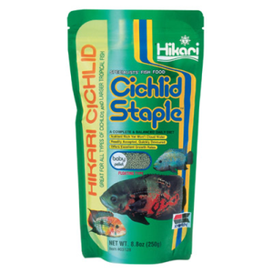 Hikari Cichlid Staple Pellet Fish Food Baby 8.8Oz - Pet Totality