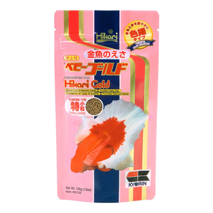Hikari Goldfish Gold Pellet Fish Food Baby 3.5Oz - Pet Totality