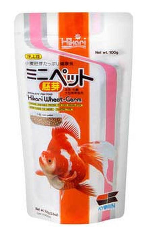 Hikari Goldfish Wheat Germ Pellet Fish Food Mini 3.5Oz - Pet Totality
