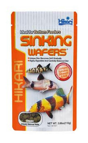 Hikari Sinking Wafers Rapidly Sinking Wafer Fish Food 3.88Oz - Pet Totality