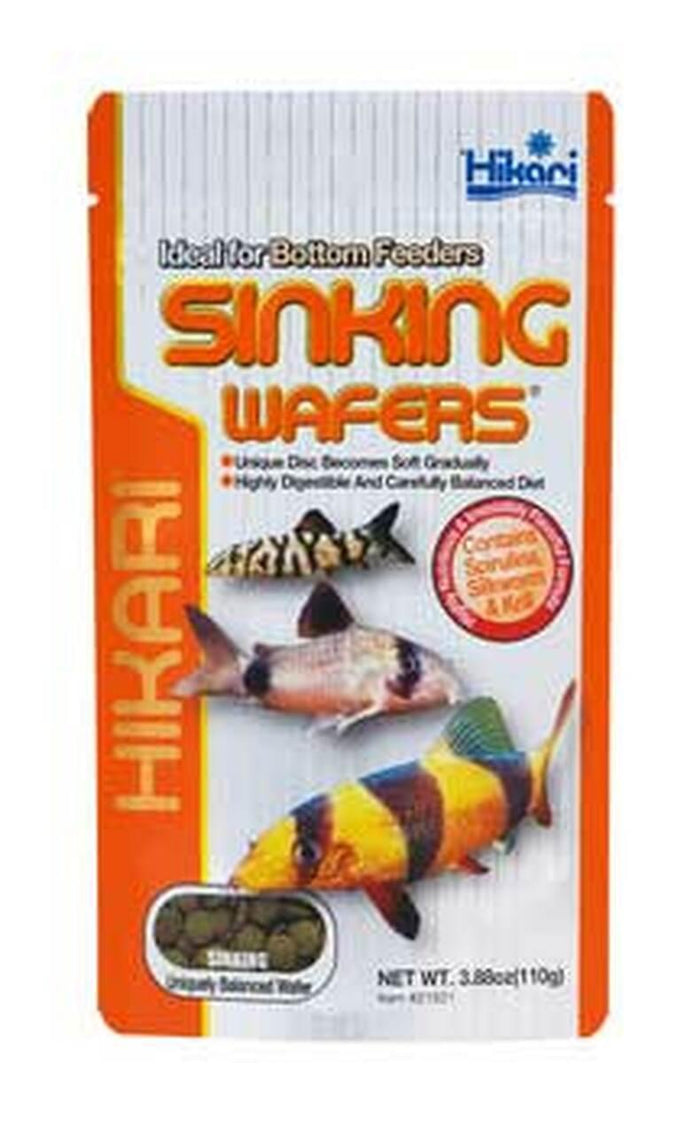 Hikari Sinking Wafers Rapidly Sinking Wafer Fish Food 3.88Oz